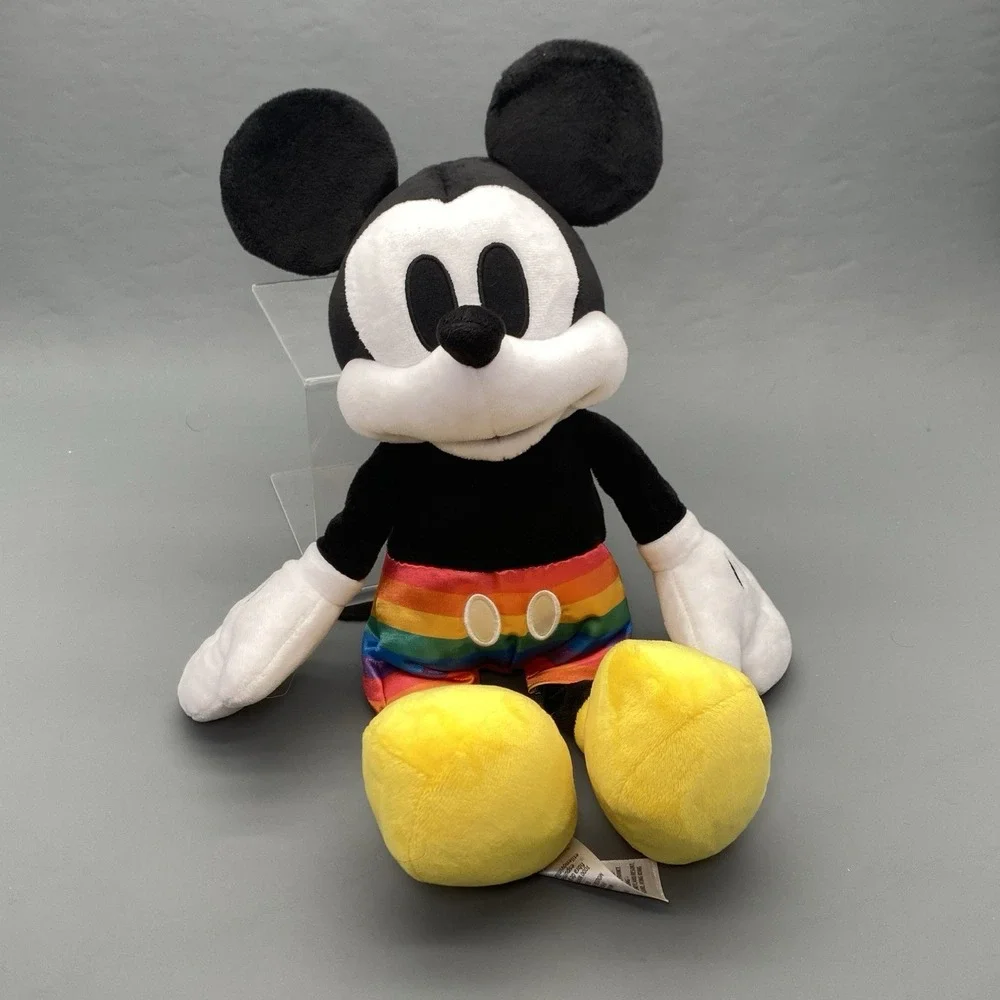 Disney Parks Mickey Mouse Plush Pride‎ Collection Medium 17''